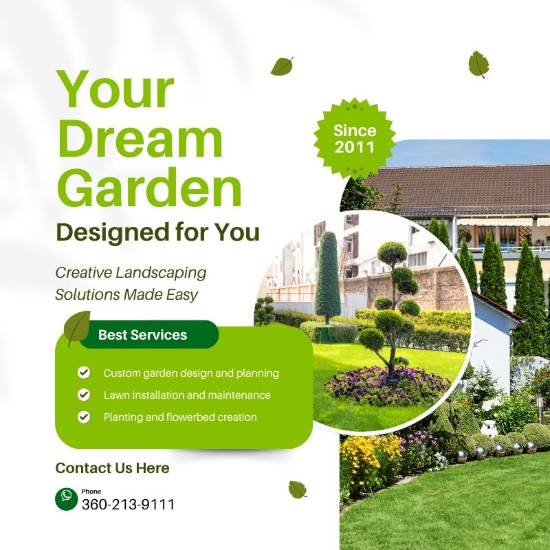 Premium landscaping contractor in Vancouver WA
